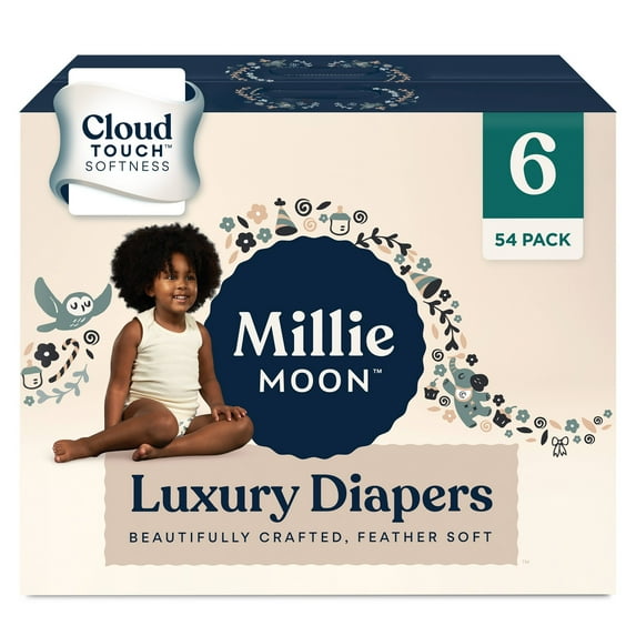Luxury Disposable Diapers - Size 6 - 54ct