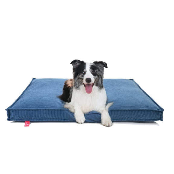 Luxury Dog Bed for Dogs up to 33lbs, Breathable, Durable & Washable with Removable Cover, Concealed Zipper and Non-Slip Bottom