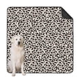 thumbnail image 1 of Luxury Dog Potty Pads, Stylish Washable Reusable Pee Pads for Modern Pet Owners, 24" x35" (Texture/leopard /Geometry), 1 of 8