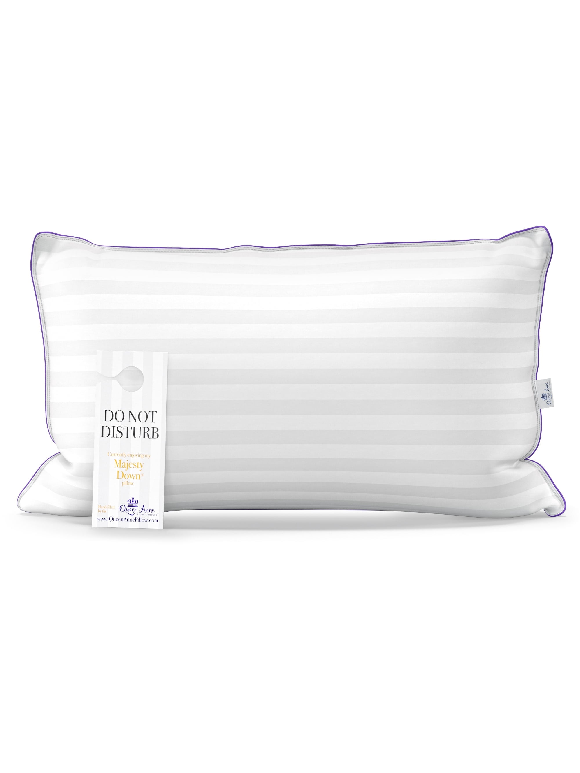 Luxury Down Alternative Pillow - Hypoallergenic Allergy Free Bed Pillow - Made in USA (King Soft)