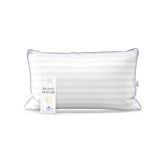 Luxury Down Alternative Pillow - Hypoallergenic Allergy Free Bed Pillow - Made in USA (King Soft)