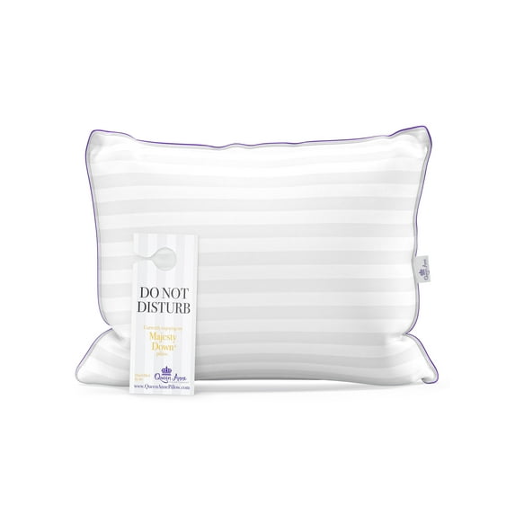 Luxury Down Alternative Pillow - Hypoallergenic Allergy Free Bed Pillow - Made in USA (Standard Firm)