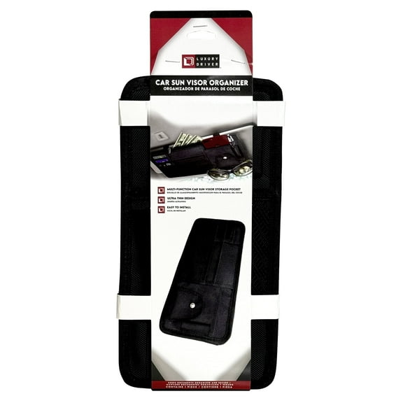 Luxury Driver Visor Organizer