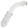 thumbnail image 1 of Luxury Dual-Ended Glass Probe - Intense Orgasms, G-Spot & P-Spot Stimulation - Beaded End, Curved Tip - Nonporous & Body-Safe - Hand-Blown Glass - Hypoallergenic - Temperature Play - Anal or Vaginal, 1 of 3
