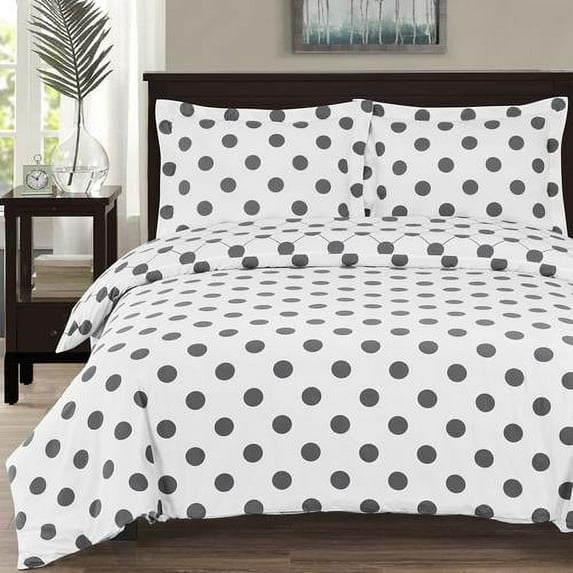 Luxury Duvet Cover Set - Polka Dots