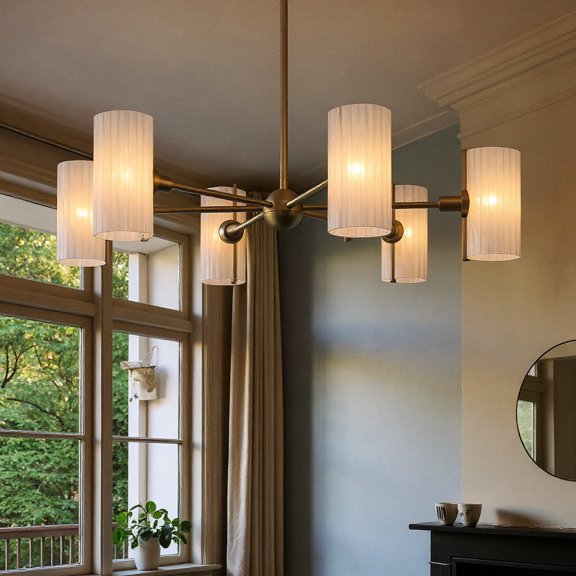 Luxury Eclectic Chandelier, Bronze Gold, UQL6090