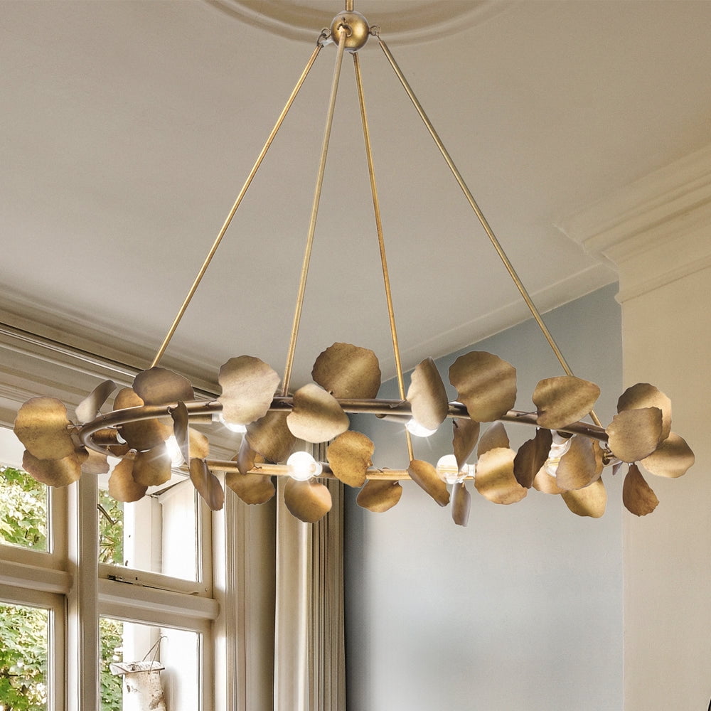 Luxury Eclectic Chandelier, Gold Ombre, UHP4993 - Walmart.com