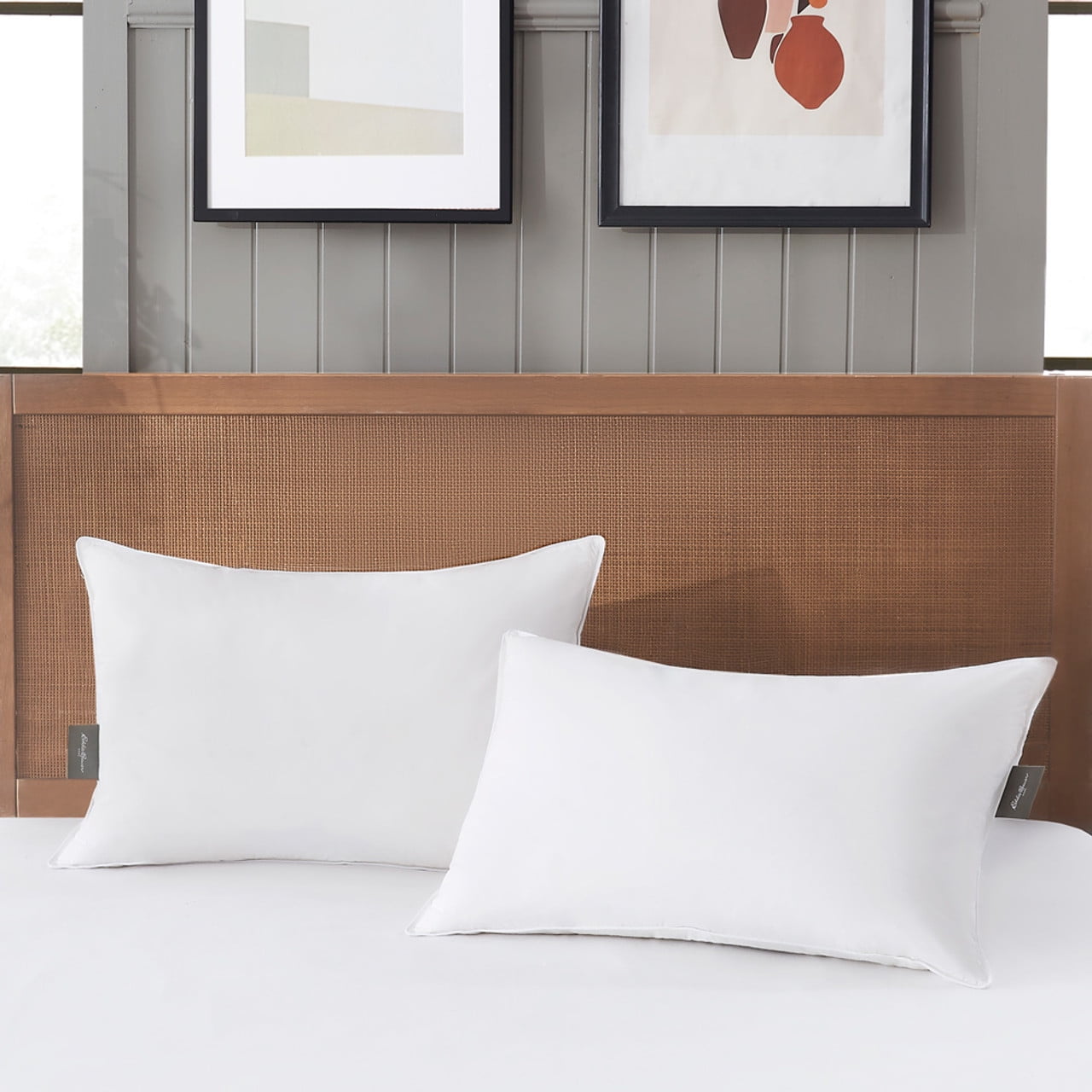 Luxury Eddie Bauer 600 Fill Power RDS White Duck 360Down Plush Top