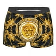 thumbnail image 1 of Luxury European Floral Pattern Underwear Men Sexy Print Baroque Victorian Art Boxer Shorts Panties Briefs Breathbale Underpants, 1 of 7