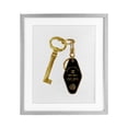 thumbnail image 1 of Stupell Industries Glam Luxury Fashion Key Gray Framed Print Under Glass, 13 x 16, by Ziwei Li, 1 of 8
