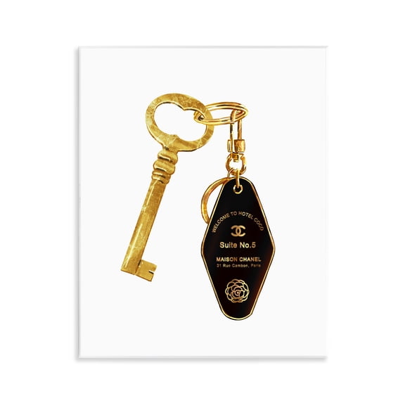 Luxury Fashion Key Wall Plaque Art, design by Ziwei Li
