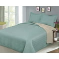 Luxury Fashionable Reversible Solid Color Quilt Set Collection