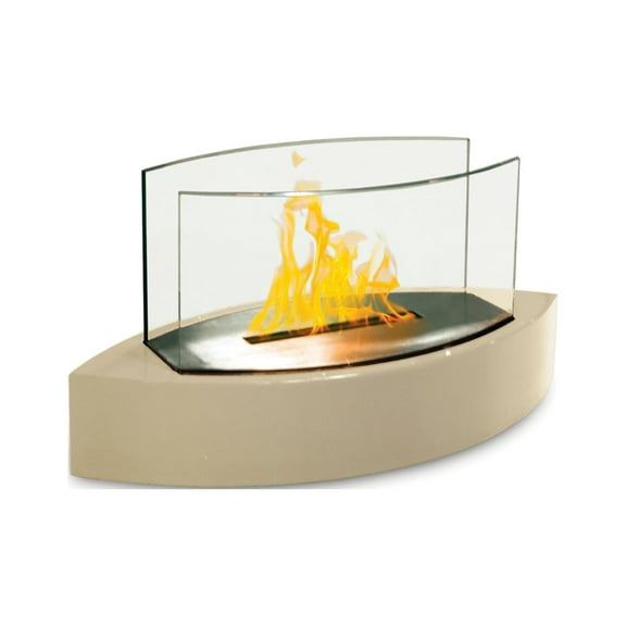 Luxury Fireplace Group Anywhere Fireplace Tabletop Fireplace-Lexington Model Beige