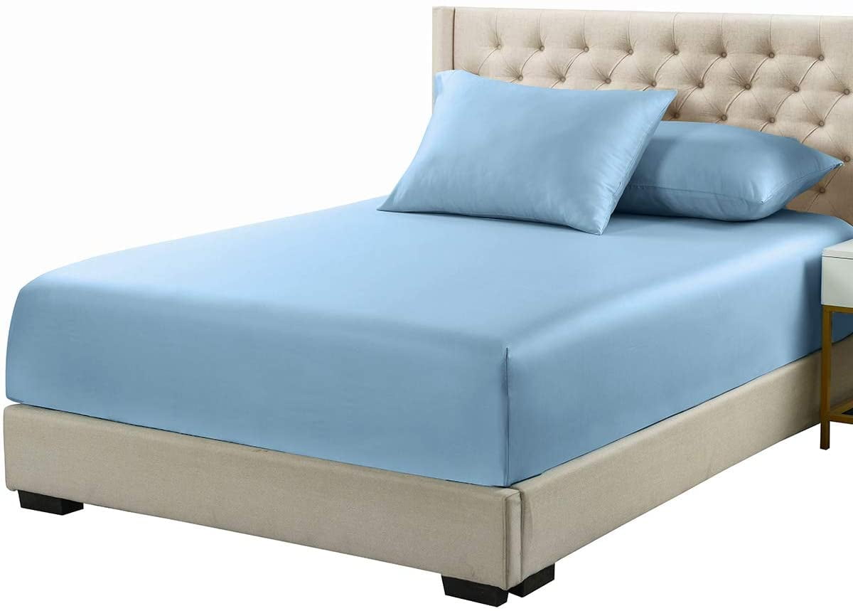 Luxury Fitted Sheets Sold Separately, 100 Bamboo Viscose Silky Fitted