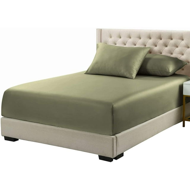 Luxury Fitted Sheets Sold Separately, 100 Bamboo Viscose Silky Fitted