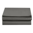 thumbnail image 1 of Luxury Flat Sheet ! - Set of 4 1500 Series Flat Sheet, California King Size, Grey, 1 of 1