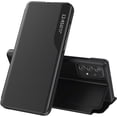 thumbnail image 1 of Luxury Flip Case for Samsung Galaxy A53 5G, Premium PU Leather Smart Sleep/Wake Up Function Smart View Window Business Phone Case for Samsung Galaxy A53 5G BX Black, 1 of 9