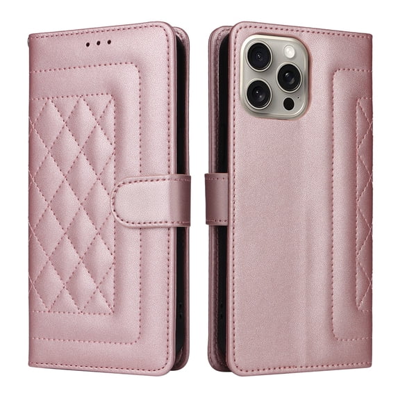 Luxury Flip Holder Leather Wallet Case for iPhone 15 Pro Max 14 13 12 11 Pro Max X XR XS 7 8 Plus