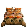 thumbnail image 1 of Luxury Floral Bedding Duvet Cover Set, Queen Size - Eden - 6 Piece, 1 of 1