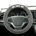 thumbnail image 1 of Luxury Fluffy Car Steering Wheel Covers Mink, Soft Fuzzy Car Steering Wheel Cover for Women, Universal, Plush Fur Cute Auto Accessories, 1 of 6