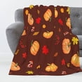 thumbnail image 1 of Luxury Fuzzy Happy Halloween Blanket Various Pumpkin Grimace Throw Blanket for Couch Lightweight Cozy Soft and Warm Plush Throws Blankets for Sofa Bed Living Room in Fall 50"x40", 1 of 10