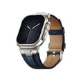 thumbnail image 1 of Luxury Genuine Leather Strap for Apple Watch Ultra 49mm 45mm 46mm 44mm 42mm for iWatch se 6 5 4 series 10 9 8 7 ultra 2 bracelet, 1 of 18