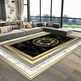thumbnail image 1 of Luxury Geometric Carpets Living Room Sofa Table Side Area Rug Abstract European Bedroom Decoration Rugs Home Decor Non Slip Mat, 1 of 5