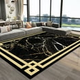 thumbnail image 1 of Luxury Geometric Carpets Living Room Sofa Table Side Area Rug Abstract European Bedroom ration Rugs Home r Non Slip Mat, 1 of 5