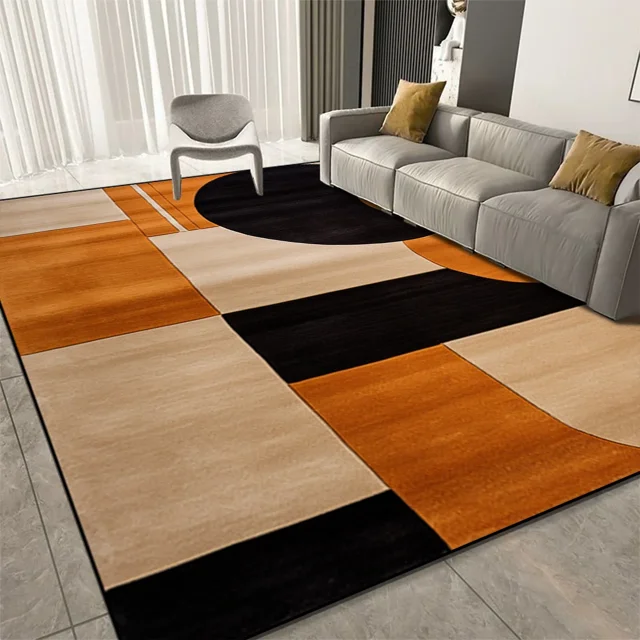Luxury Geometric Carpets for Living Room ration Sofa Large Area Home Rugs for Bedroom Soft Non-slip Mat for Children Коврик