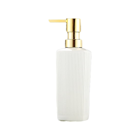 Luxury Glass Soap Dispenser Pump Bottle, Refillable Hand Wash Lotion Dispenser for Kitchen, Bathroom, Shampoo, and Body Wash, Perfect Gift for Home Decor