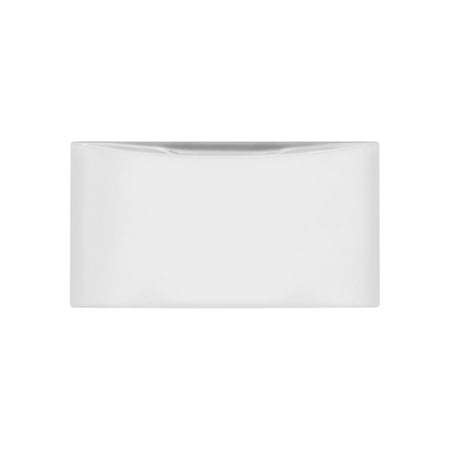 Electrolux - Washer/Dryer Pedestal with Storage Drawer - White