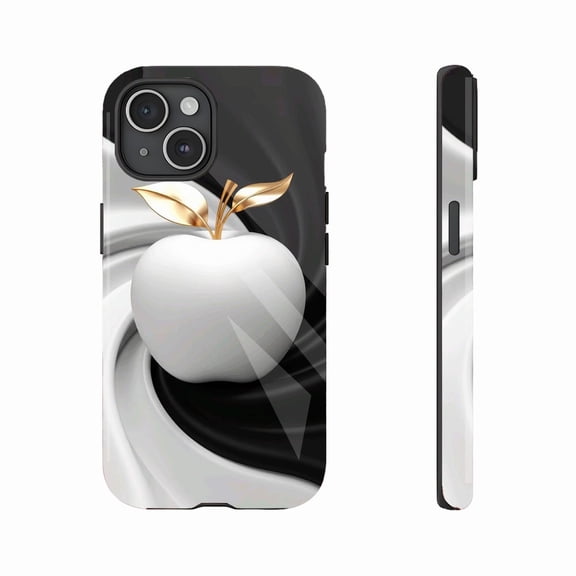 Luxury Gold Leaf Apple iPhone Case – Sleek Minimalist Design with Durable Protection, Compatible with iPhone 11/12/13/14/15/16 (Pro Max/Plus) – Perfect for Holiday Gifting & Stylish Daily Use by All