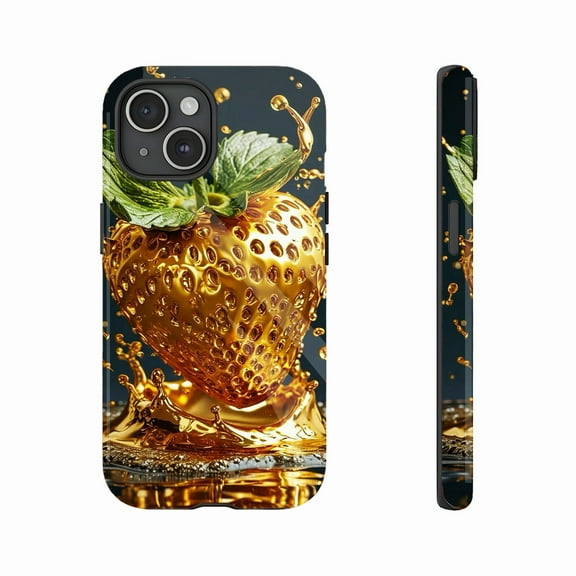 Luxury Gold-Plated Apple Design Phone Case for Trendsetters & Gift Seekers – Intricate Apple Pattern with Liquid Metal Effect, Durable Shockproof Protection, Compatible with iPhone 11/12/13/14/15/16