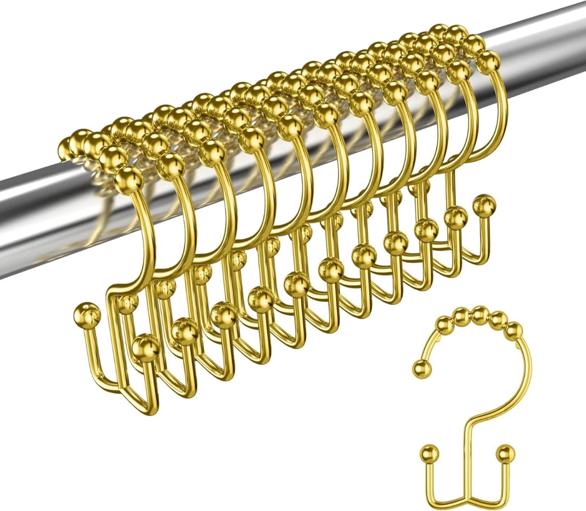 Gold Shower Curtain Hooksnull