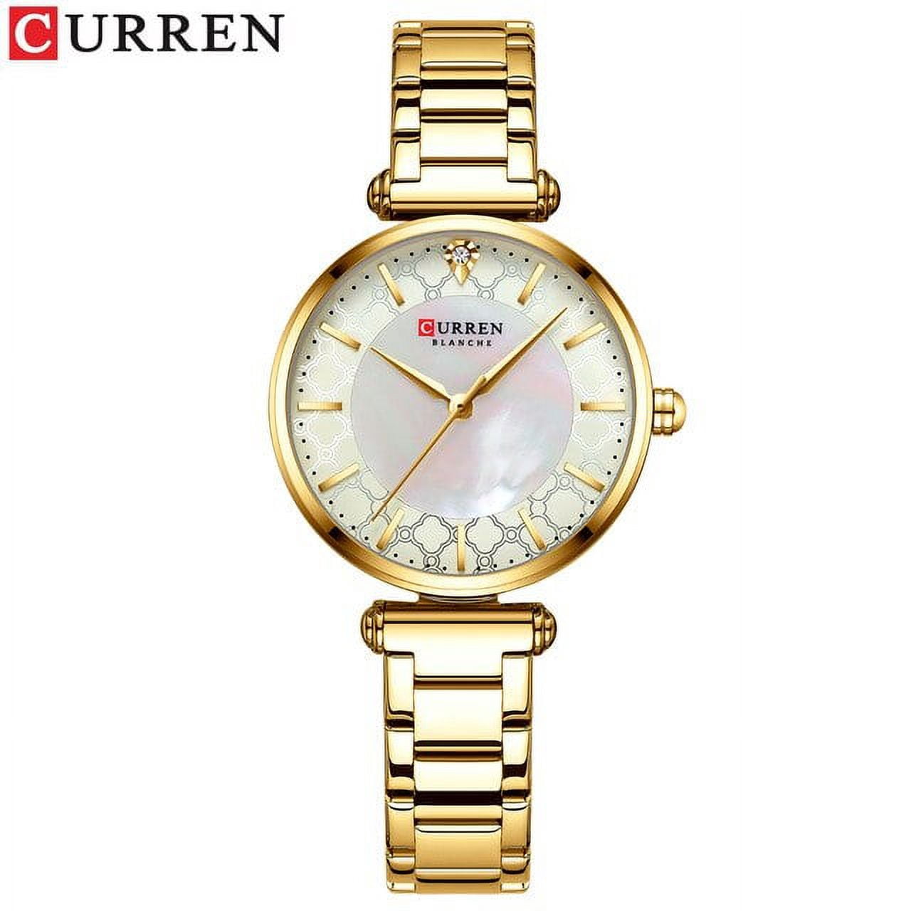 Elegant Gold Women\'s Watch by [Brand] Classic Yellow Gold Ladies Watches | The Watch Club by  main image 3