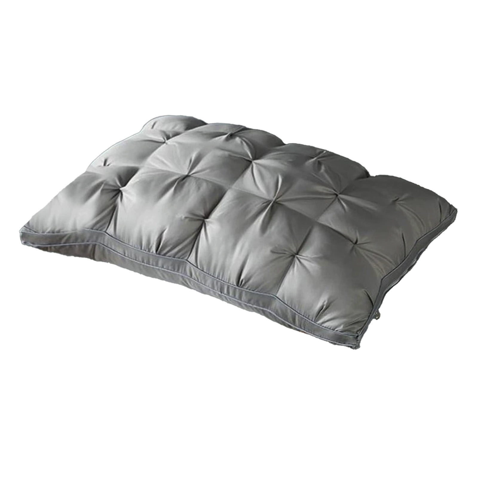 Luxury Goose Feather Down Pillows, Hotel Bed Pillows for Sleeping, Soft Fluffy for Sleepers (19"x29")
