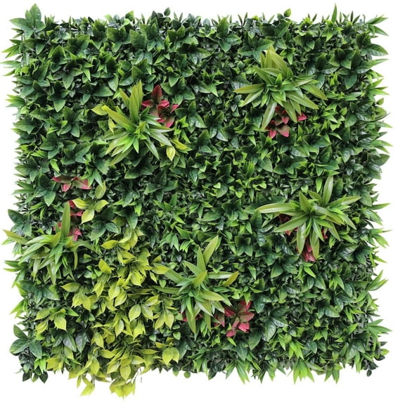 Luxury Green Meadows Artificial Vertical Garden 40" x 40" 11SQ ft Commercial Grade UV Resistant