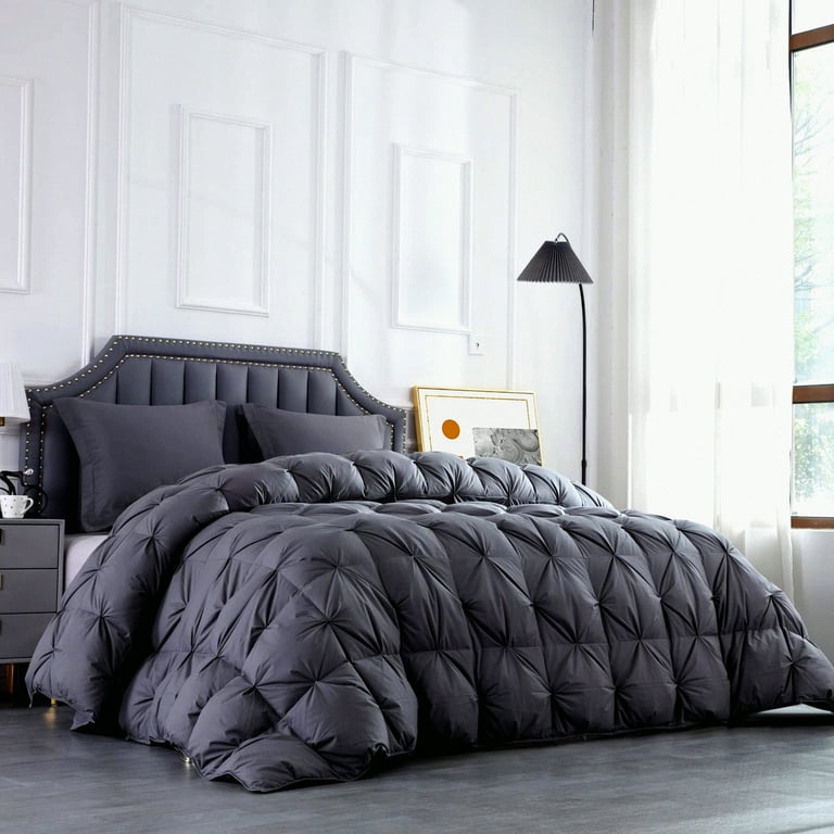 Grey goose feather comforter shop
