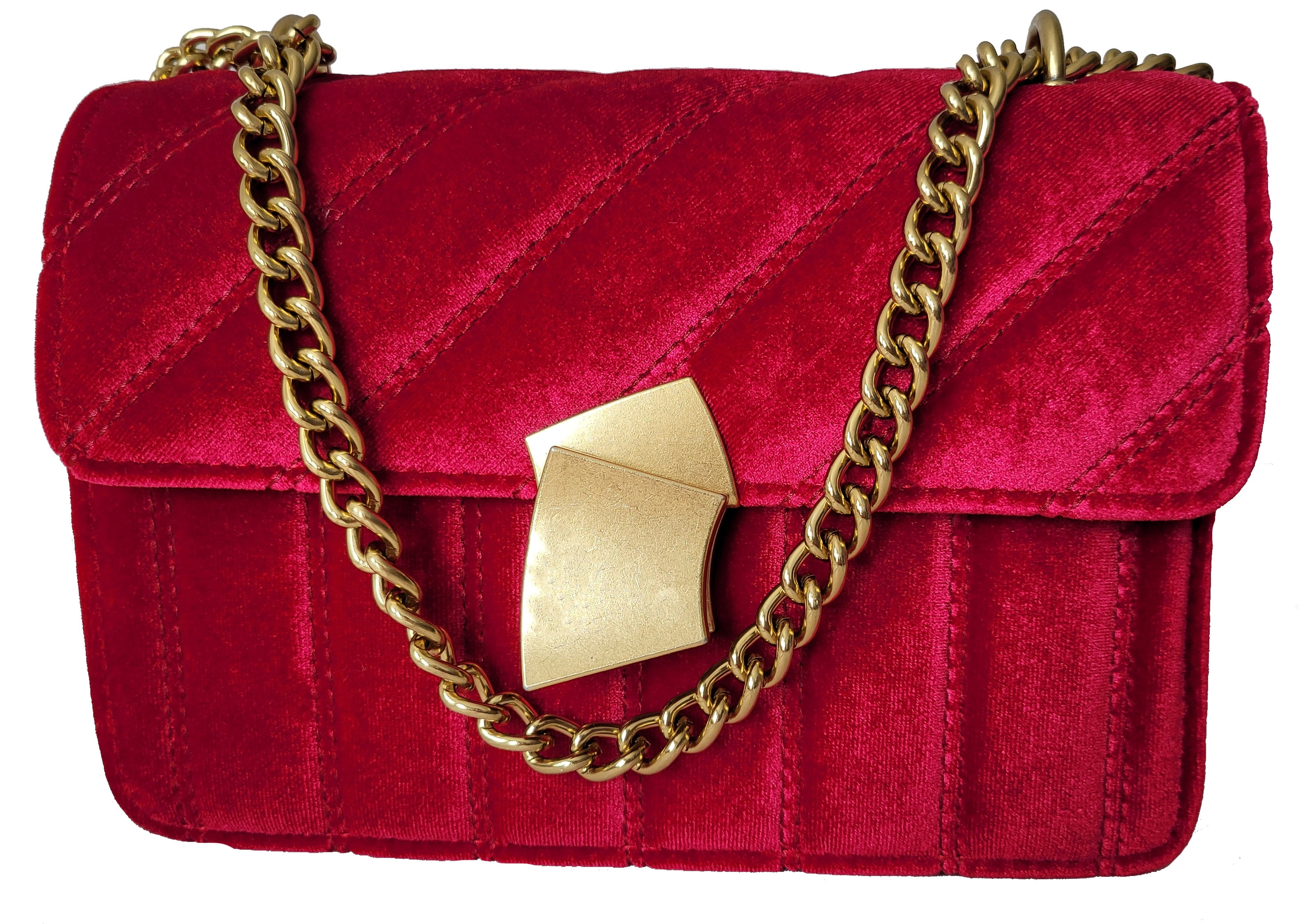 Velvet store designer bag