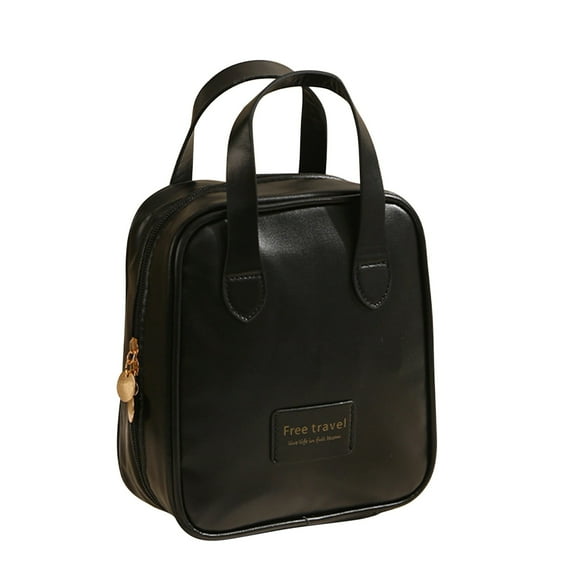 Luxury Handheld cosmetic Makeup Bag Large Capacity Toiletry Wash Bag For Travel Portable Small Items Storage Bag