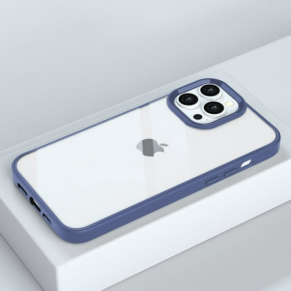 Luxury Hard Acrylic Metal Camera Clear Protection Case For iPhone 15 14 13 12 11 Pro Max XR X XS 7 8 Plus Shockproof Cover