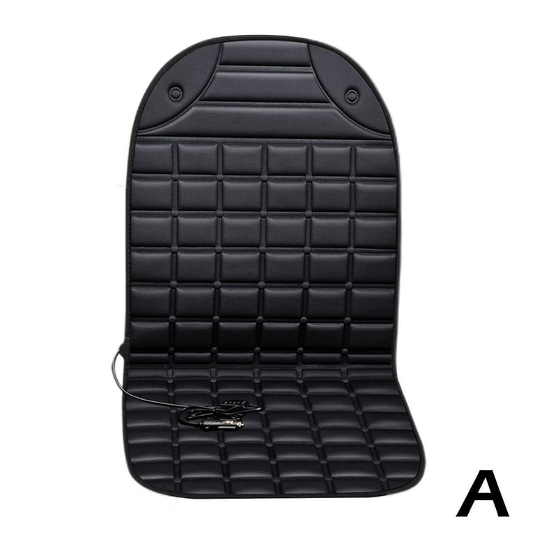 Luxury Heated Car Seat Cushion Heater Aftermarket Universal Fit 12V Cold  Winter, Y6I0 