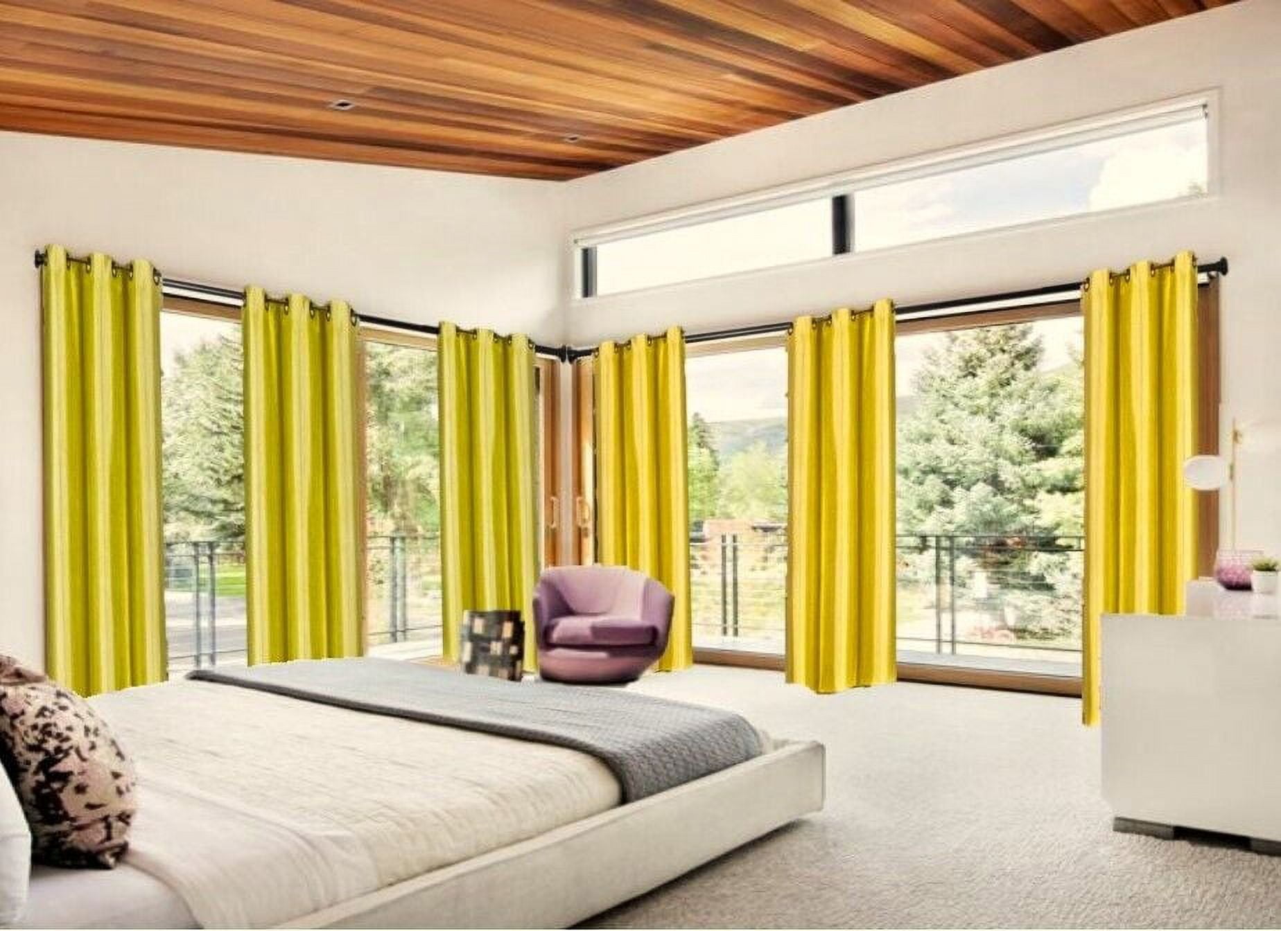 Photo inspiration: Luxury Penthouse Noise Reduction For Celebrity Homes Reference: Luxury Home Décor K72 1 Piece Thermal Panel Yellow Color