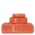 thumbnail image 1 of Luxury Hotel & Spa Quality Collection, Quick Dry 100% Turkish Cotton, 750+ GSM, Eco Friendly Towel Set, Bathroom and Kitchen Dobby Border Towels, Bath Towel, Hand Towel, Washcloths (3 Piece, Coral), 1 of 3