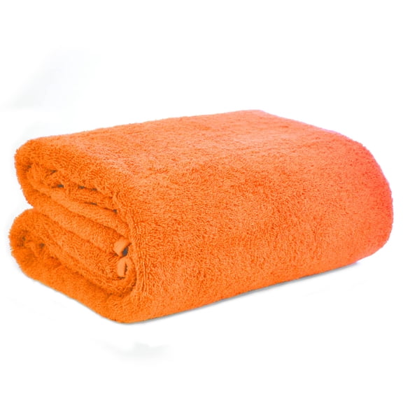 Luxury Hotel & Spa Towel Turkish Cotton Oversized Bath Sheets - Coral - (40x80 inches, Set of 1)