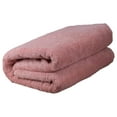 thumbnail image 1 of Luxury Hotel & Spa Towel Turkish Cotton Oversized Towels (Bath Sheet - Set of 1, Pink), 1 of 2