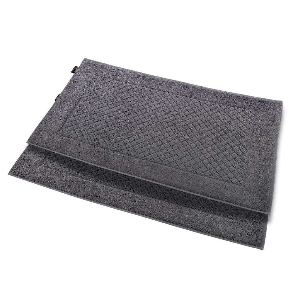 Luxury Hotel Style Ultra Soft Turkish Cotton Bath Mats - 2 Pack ...