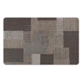 thumbnail image 1 of Luxury Indoor Area Rug, 20x32 inch, Slate, Modern Geometric Patchwork Design, Perfectly Suits Bedroom, Office, Living Room, Entryway Decor, Ideal for Hardwood Floors - Rockwood Collection, 1 of 5