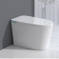 thumbnail image 1 of Luxury Intelligent Smart Toilet with Instant Warm Water Sprayer and Dryer, Auto Flush /Foot Sensor Operation, Adjusted Temp Heated Bidet Seat, LED Display White, 1 of 8
