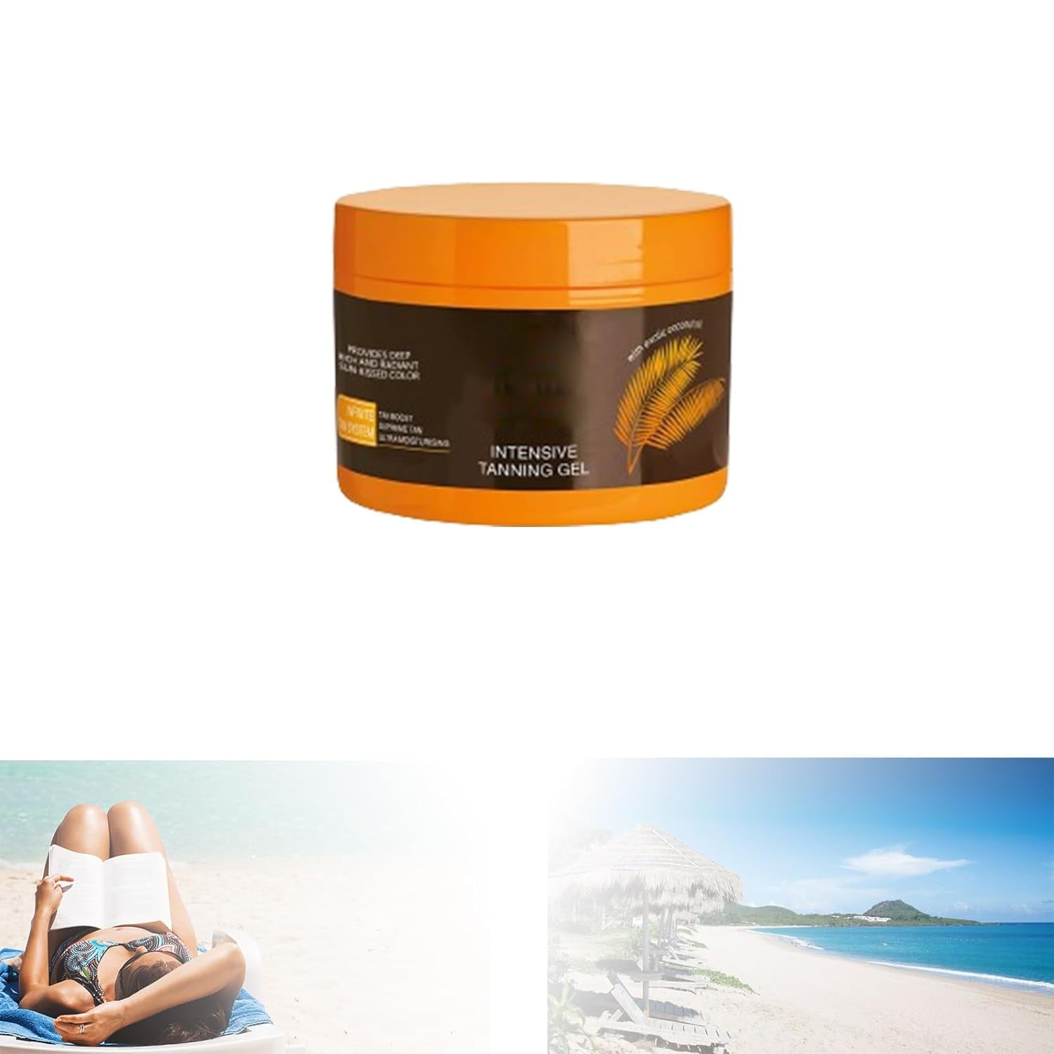 Luxury Intensive Tanning Gel, Carroten Tanning Gel, Body Butter Karat Gel Accelerator Tanning